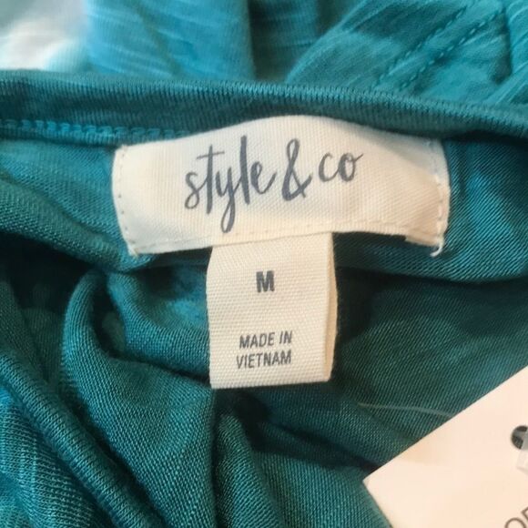 Style & Co Tie-Dyed Top Women’s Size Medium NWT - Picture 5 of 5